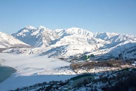 Scenic view of a Japanese temple
